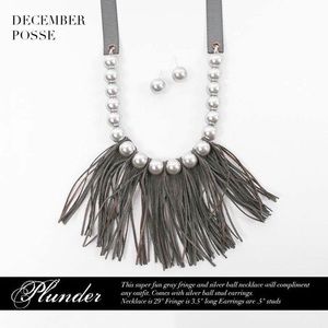 December Posse Necklace & Earring Set